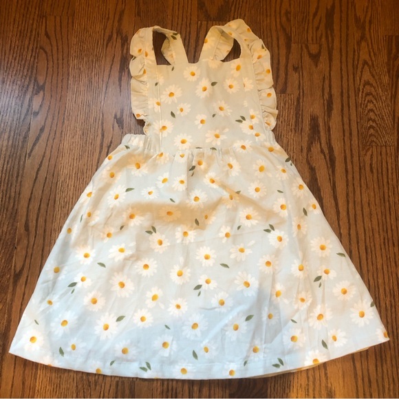 Angel Dear Other - NEW Angel Dear Corduroy Daisy Overall Dress